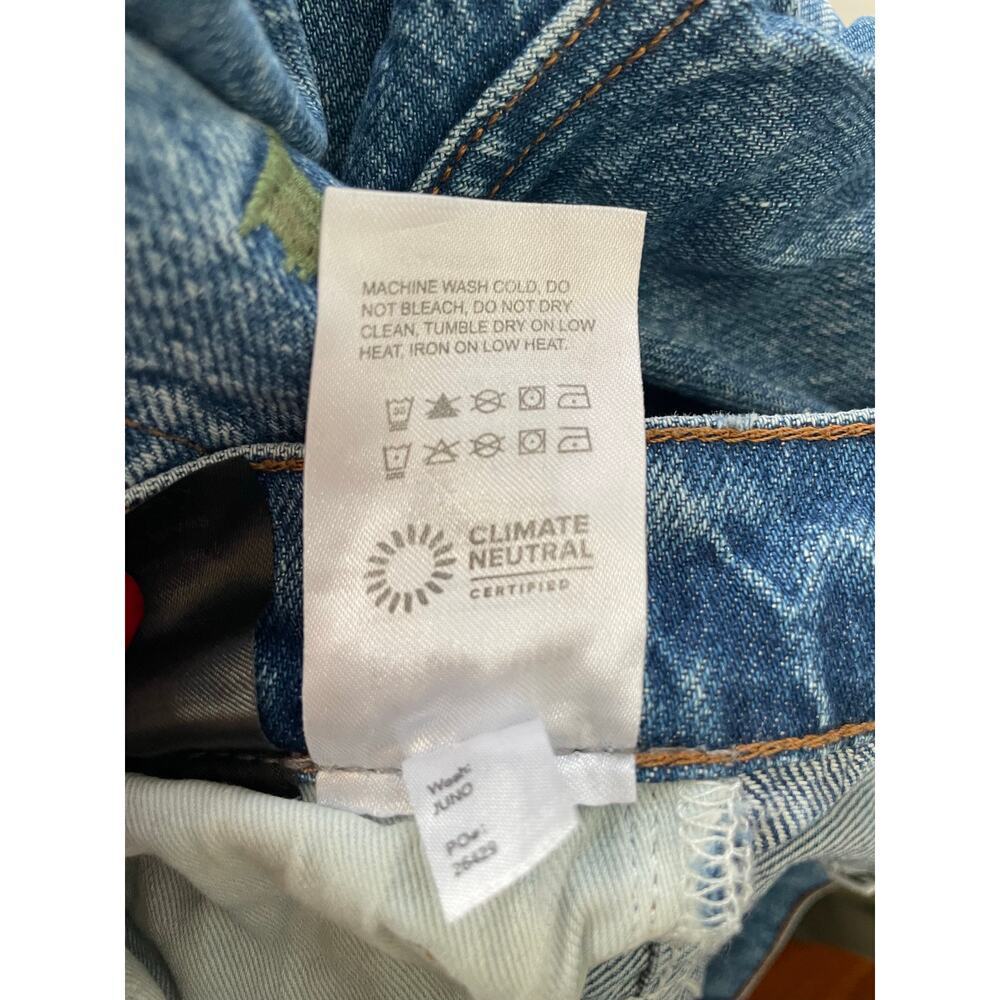 Reformation Handcrafted Embroidered Jeans 27 - Picture 13 of 13